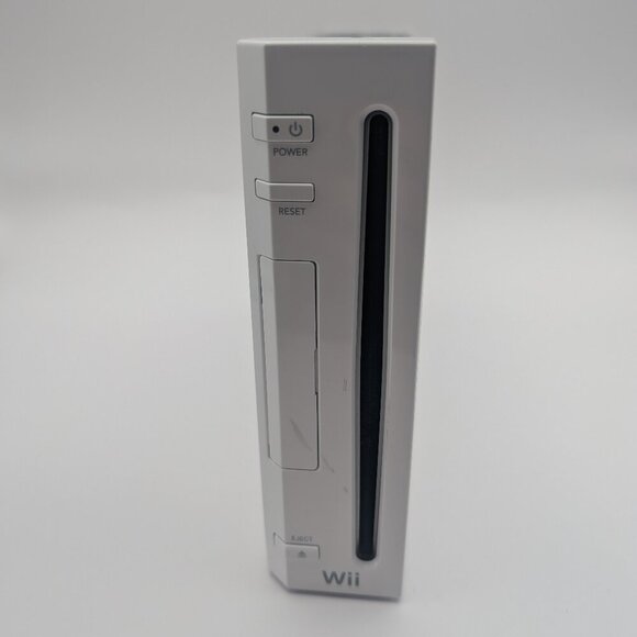Nintendo Wii RVL-001 Console Gamecube Backwards Compatible - Tested - Picture 1 of 6